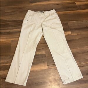 Mens Columbia Light Beige Casual Chino Pants Size 16